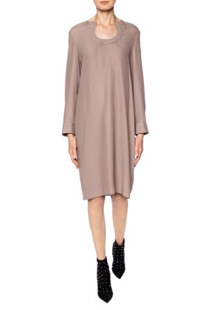 Cut-out silk dress, zdjęcie 2 Cut-out silk dress od Salvatore Ferragamo